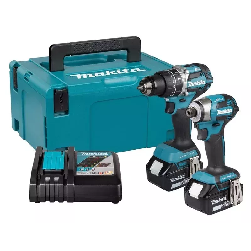 MAKITA CORDLESS COMBO KIT DLX2575TJ 2X5AH 18V