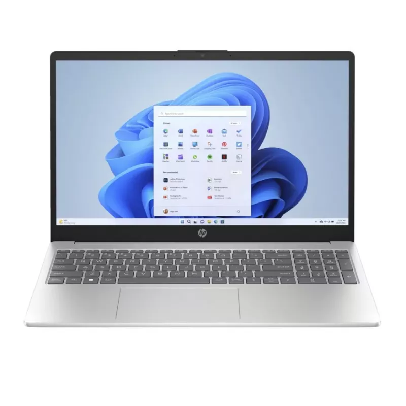 HP Laptop 15-fd0051ne, Intel Core i5-1335U, 8GB RAM, 512GB SSD, NVIDIA GeForce MX570 2GB, 15.6 inch Full HD IPS, Windows 11 Home, Natural Silver