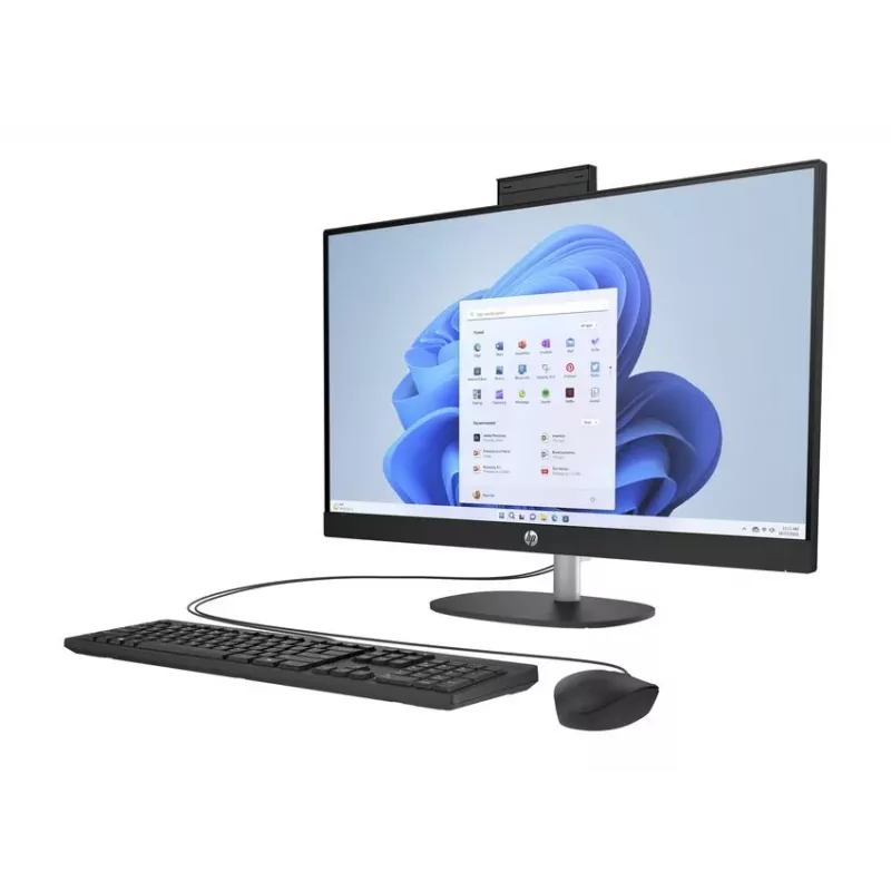 HP All-in-One 27-cr0037na, AMD Ryzen 7 7730U, 27 inch Full HD IPS, 16 GB RAM, 512 GB SSD, Windows 11 Home, Snow White (Refurbished)