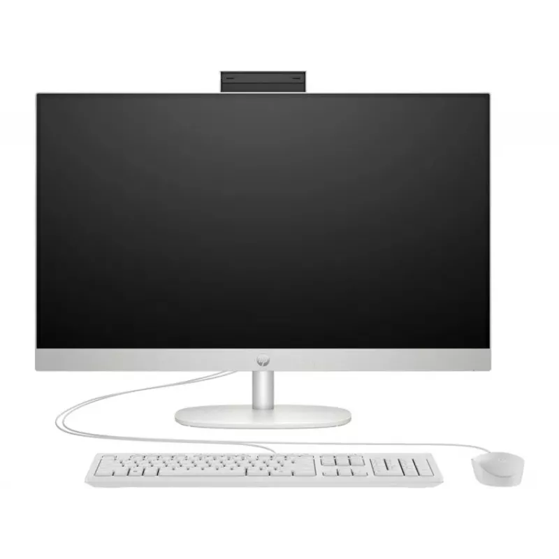 HP All-in-One 27-cr0154nh, Intel Core i7-1355U, 8GB RAM, 512GB SSD, 27 inch Full HD Touchscreen, Windows 11 Home, White
