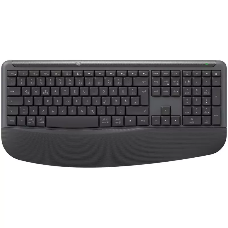 Logitech Signature Comfort Plus MK880 Wireless Combo - Graphite - US International - Bluetooth - 973