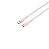 CANYON USB-C to USB-C Cable 60W 1m Silicone Pink Sand