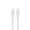 CANYON USB-C to USB-C Cable 60W 1m Silicone Pink Sand