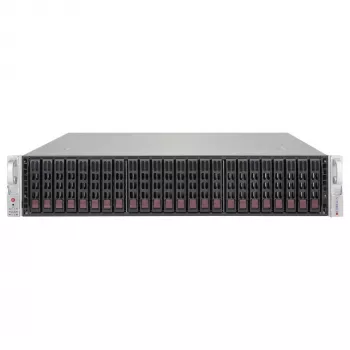 Supermicro SC216 BE1C-R609JBOD 2U 24x2.5 inch Hot-Swap SAS3 JBOD Enclosure with 2x600W Redundant Power Supplies