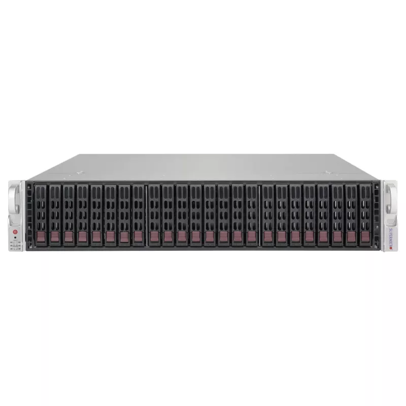 Supermicro SC216 BE1C-R609JBOD 2U 24x2.5 inch Hot-Swap SAS3 JBOD Enclosure with 2x600W Redundant Power Supplies