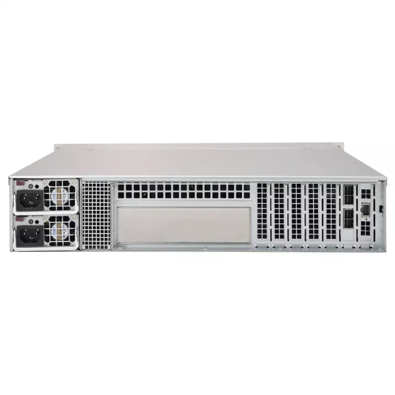 Supermicro SC216 BE1C-R609JBOD 2U 24x2.5 inch Hot-Swap SAS3 JBOD Enclosure with 2x600W Redundant Power Supplies