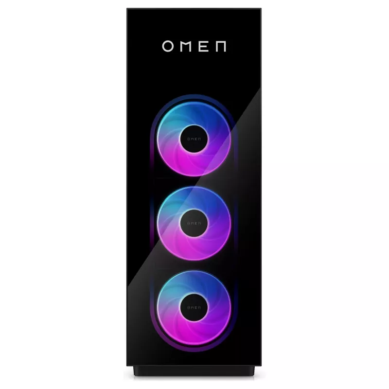 HP OMEN GT23-0175ng Gaming Desktop PC, AMD Ryzen 7 9800X3D, 32GB DDR5 RAM, 2TB SSD, NVIDIA GeForce RTX 5090, Windows 11 Home, Shadow Black