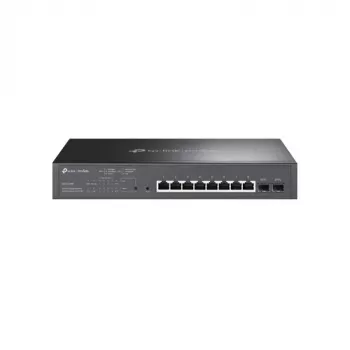 TP-LINK TL-SG2210MP Smart Managed Layer 2+ Switch, 8-Port Gigabit PoE+ with 2 SFP Slots, 150W PoE Budget, Rackmountable