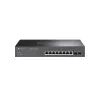 TP-LINK TL-SG2210MP Smart Managed Layer 2+ Switch, 8-Port Gigabit PoE+ with 2 SFP Slots, 150W PoE Budget, Rackmountable