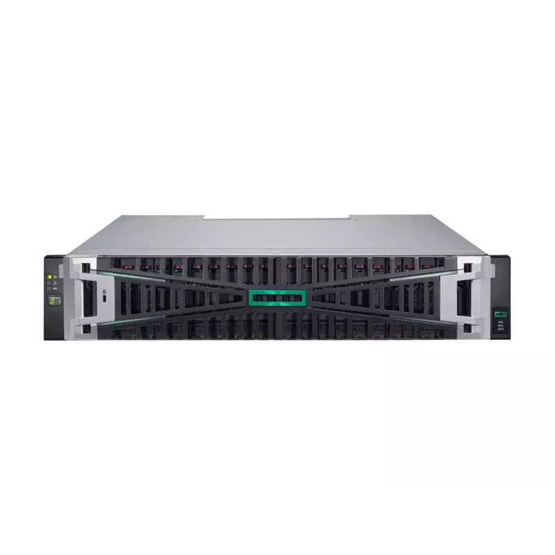 HPE Modular Smart Array 2070 16Gb Fibre Channel SFF Storage - 7th Generation - Hybrid Flash Array - 0 TB - 24 SFF Bays - 2U Rack-mountable