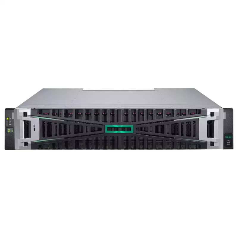 HP Enterprise MSA 2070 SFF 2x32Gb FC 4-port Cntrl 12x7.68TB SSD 4x32Gb SFP FC XCVR 92TB Storage Array Bundle