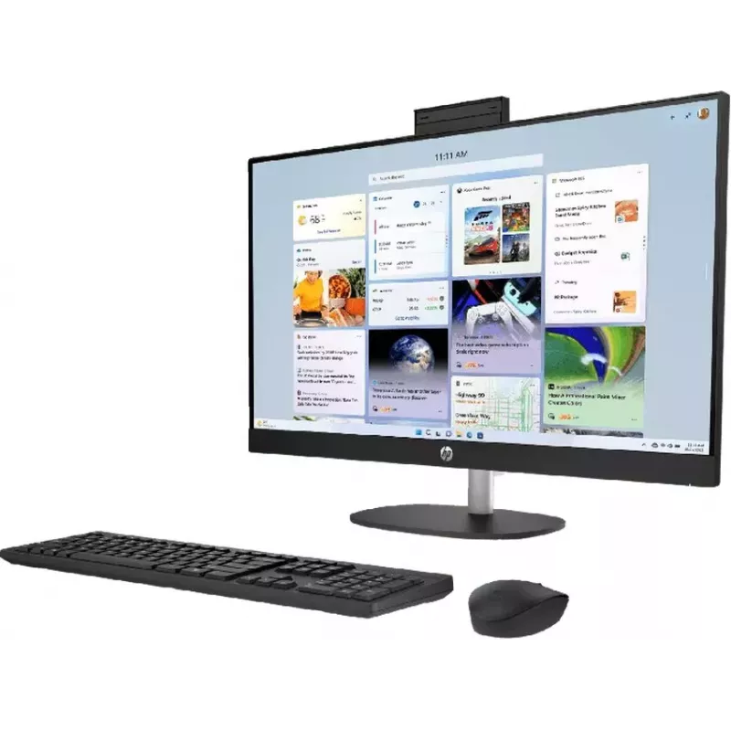 HP All-in-One 27-cr1003ne Intel Core Ultra 7 155U 32GB DDR5 RAM 512GB SSD 27 inch Full HD Touchscreen Windows 11 Home (Refurbished)