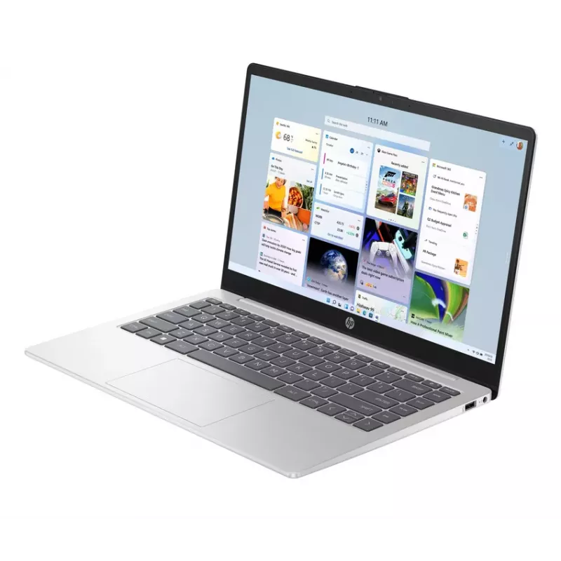 HP Laptop 14-em0021ne, AMD Ryzen 5 7520U, 8GB RAM, 256GB SSD, 14.0 inch FHD, Natural Silver, Windows 11 Home (Refurbished)