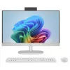 HP All-in-One NGAI 24-ct2001na Desktop PC, AMD Ryzen 5 8500G, 16GB DDR5, 512GB SSD, 23.8 inch FHD IPS, Windows 11 Home, Snow White