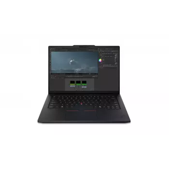 Lenovo P14s G7 Intel Mobile Workstation Laptop - 14.5 inch IPS WUXGA Anti-glare - Intel Core Ultra 7 356H - 16 GB LPCAMM2 LPDDR5X - 512 GB SSD - NVIDIA RTX PRO 500 Blackwell 6 GB GDDR7 - Windows 11 Pro - Black
