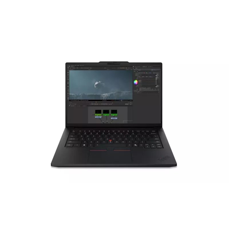 Lenovo P14s G7 Intel Mobile Workstation Laptop - 14.5 inch IPS WUXGA Anti-glare - Intel Core Ultra 7 356H - 16 GB LPCAMM2 LPDDR5X - 512 GB SSD - NVIDIA RTX PRO 500 Blackwell 6 GB GDDR7 - Windows 11 Pro - Black