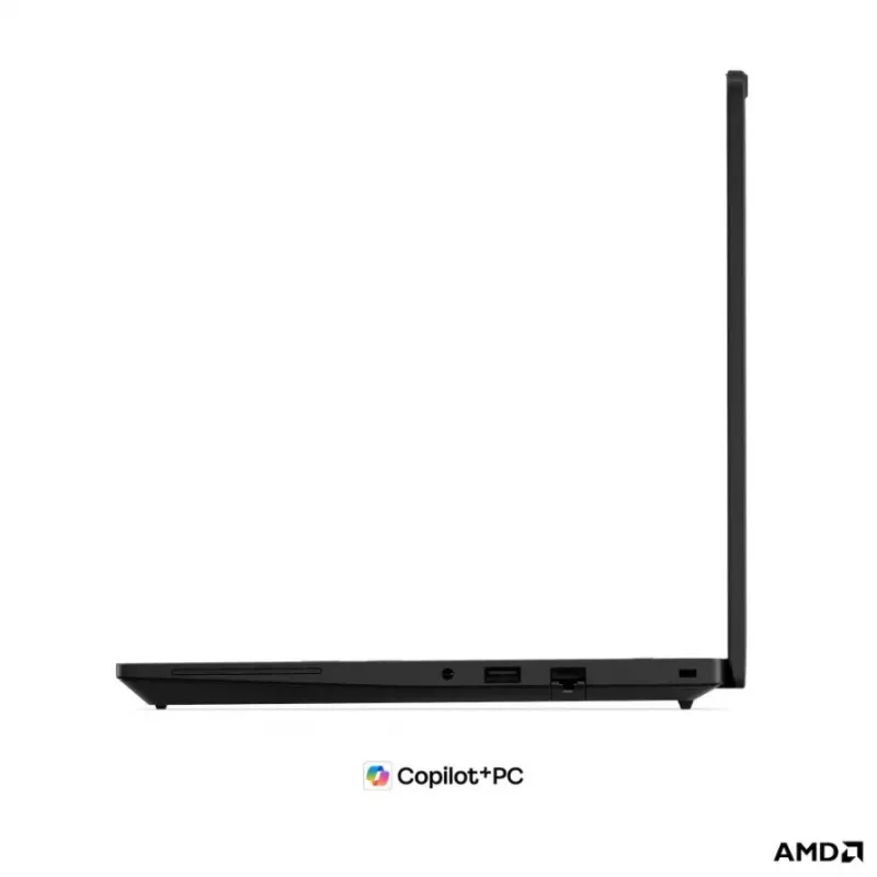 Lenovo ThinkPad T14 G7 AMD Laptop - 14 inch WUXGA IPS Anti-glare - AMD Ryzen AI 5 PRO - 16 GB DDR5 - 512 GB SSD - AMD Radeon 840M Graphics - Windows 11 Pro - Wi-Fi 7 - Bluetooth 5.4 - Black