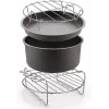 TEFAL Easy Fry Accessory Set for OBH Nordica XXL Airfryer Models - Baking Pan, Skewer Rack, 5 Skewers