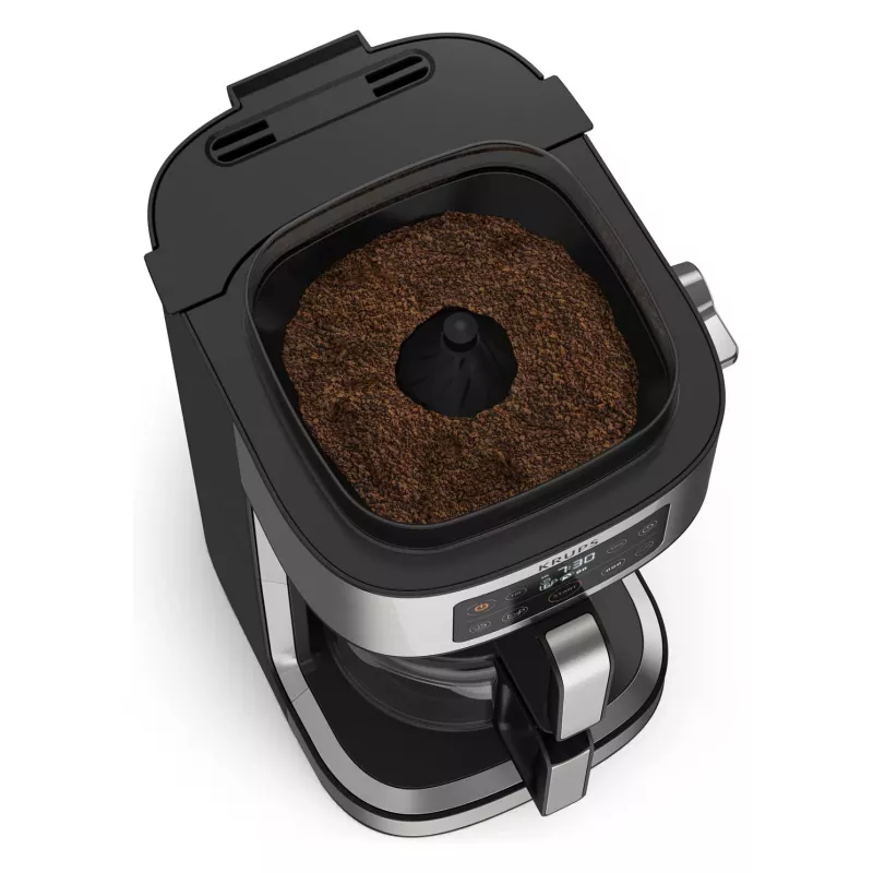 KRUPS KM760D Aroma Filter Coffee Machine Black 2-10 Cups