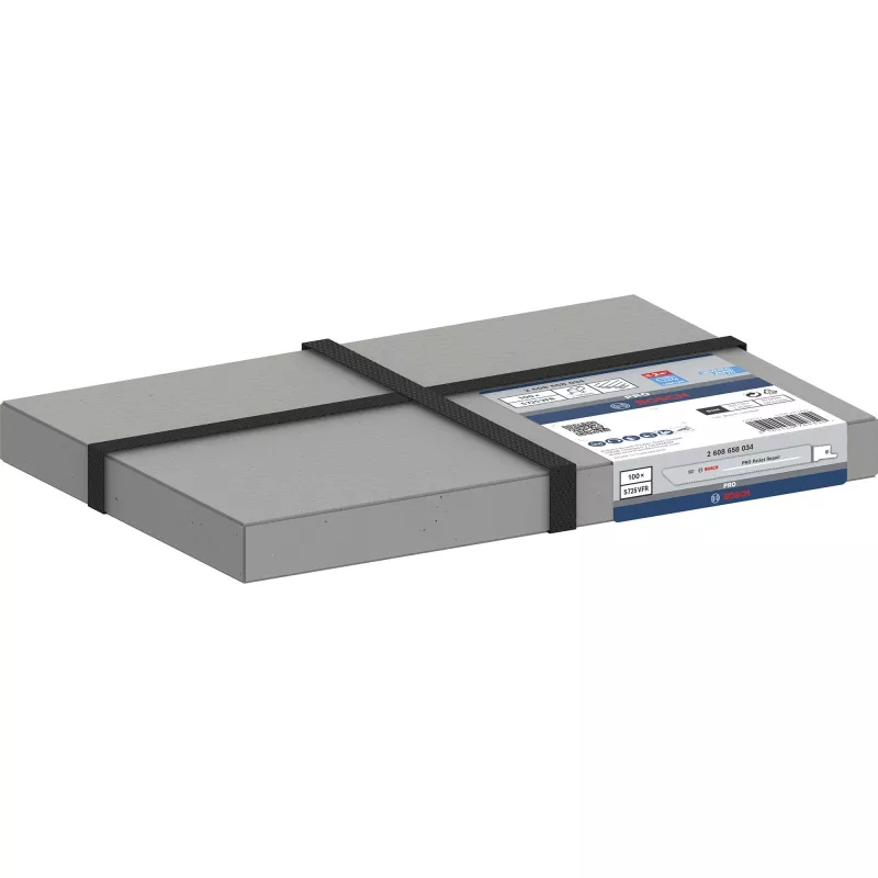 BOSCH S 725 VFR Reciprocating Saw Blade for Pallet Repair, Bi-Metal, 190mm, 100-Piece Pack
