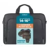 Mobilis TheOne Briefcase Toploading 14-16 + 65W Laptop Charger