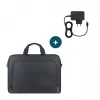 Mobilis TheOne Briefcase Toploading 14-16 + 65W Laptop Charger