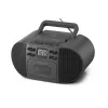 Muse M-188RDC CD Boombox with Bluetooth, FM Radio, USB, Black