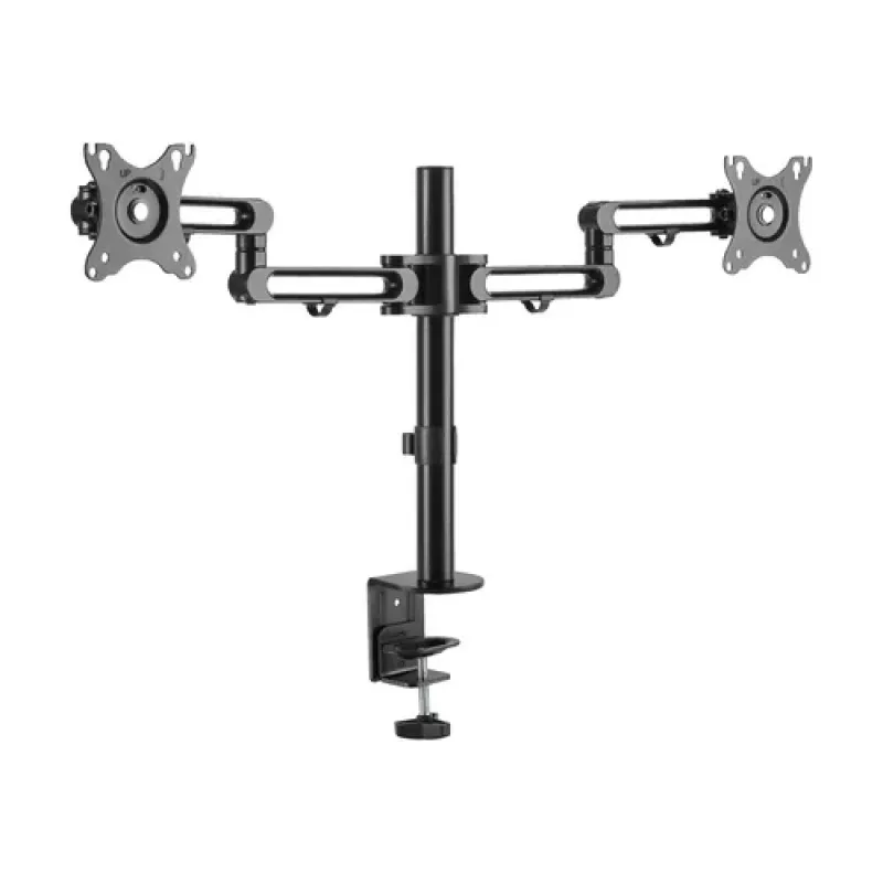 Eaton Tripp Lite Series Flex Arm Dual Monitor Desk Mount for 13-27 inch Screens up to 17.6 lbs per Screen (DDR1327SDFC-1)