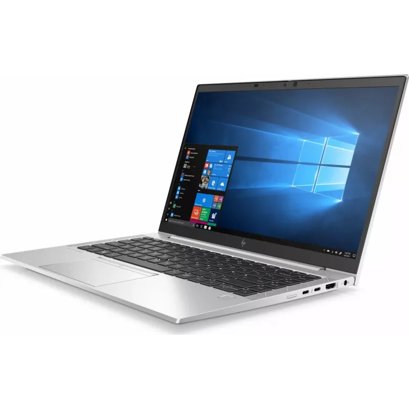HP EliteBook 840 G7 Laptop, Intel Core i7-10610U, 16GB RAM, 512GB SSD, 14.0 inch FHD IPS, Pike Silver, Windows 10 Pro (Refurbished)