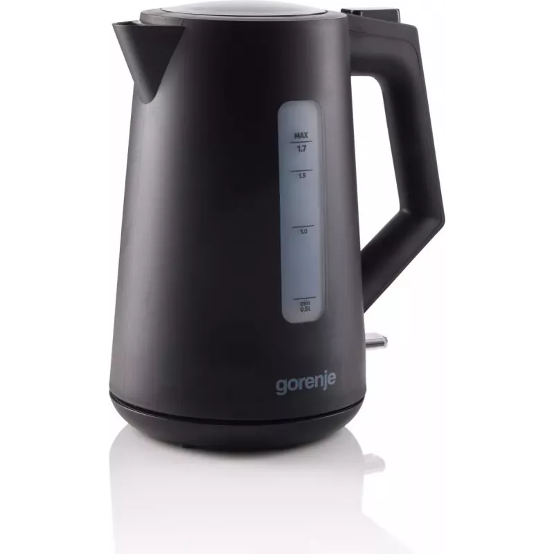 Gorenje K17OPB Electric Kettle 2200 W 1.7 L Plastic Black 360° Rotational Base