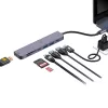 SBOX H-999 7-in-1 USB-C Hub Space Gray