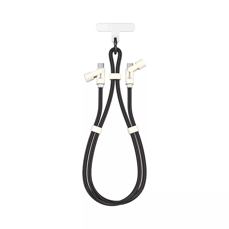 SBOX LANYARD BLACK USB-C to USB-C Cable 1.5m Black
