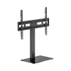 SBOX FS-306 LED TV Floor Mount 37-75 inch, Height Adjustable, Tilt & Swivel, Black