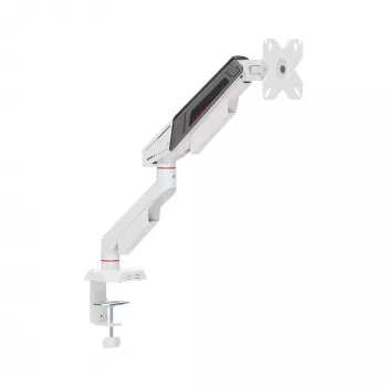 White Shark KHUFU-I GMS-3210 Single Monitor Desktop Mount for 17 inch-32 inch Screens, Black