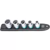 HAZET 900Z Socket Set - 1/2 Inch Drive - 25 Piece - Metric/Imperial - Chrome Vanadium Steel