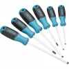 HAZET Screwdriver Set 811/6, 6-Piece, Blue/Black, Non-Slip