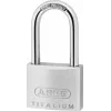 ABUS 64TI/40HB40 KD Titalium Padlock Keyed Different High Bow Shackle Security Level 5