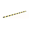 Durable S10 Cable Protector, PVC, Black/Yellow, Flat, 1000 mm, 40 mm