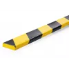 Durable S10 Cable Protector, PVC, Black/Yellow, Flat, 1000 mm, 40 mm