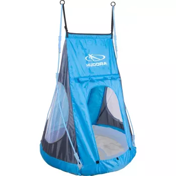 HUDORA Nest Swing Tent Cosy Castle 90 (Blue/Black)