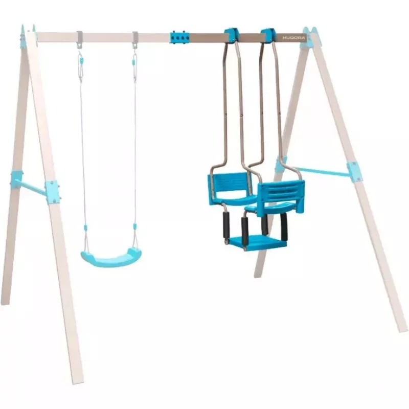 HUDORA Schaukel Vario Gondola Swing Module (Turquoise/Beige)