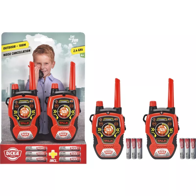 Dickie Walkie Talkie Fun 2.4 GHz 2 Pieces Set 201118195