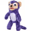 SIMBA ScreamerZ Monkey Plush Toy with Squeaker, Brown, 20 cm