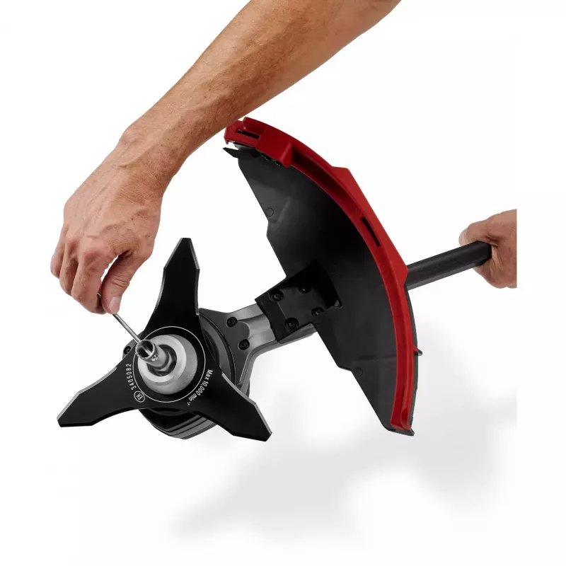 EINHELL Professional GP-BC 36/430 Li P BL-Solo Cordless Grass Trimmer, 36V (2x18V), Brushless Motor, 43cm Cutting Width, Red/Black, Battery & Charger Not Included