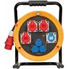 Brennenstuhl 1319110010 Cable Reel 40m H07RN-F 3G2.5 IP44 4 Schuko Sockets Black/Orange