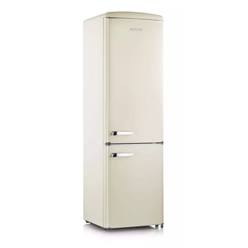 Severin RKG 8919 Retro Fridge-Freezer, 181/63 L, Cream
