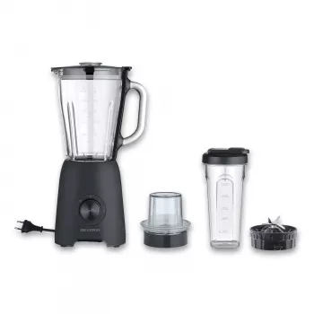 SEVERIN SM 3724 Automatic Milk Frother & Warmer, 500 W, Stainless Steel, Black