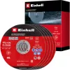EINHELL-KWB Thin Cutting Disc, Ø 115 x 1.0 mm, 5 Pieces (for Angle Grinder)