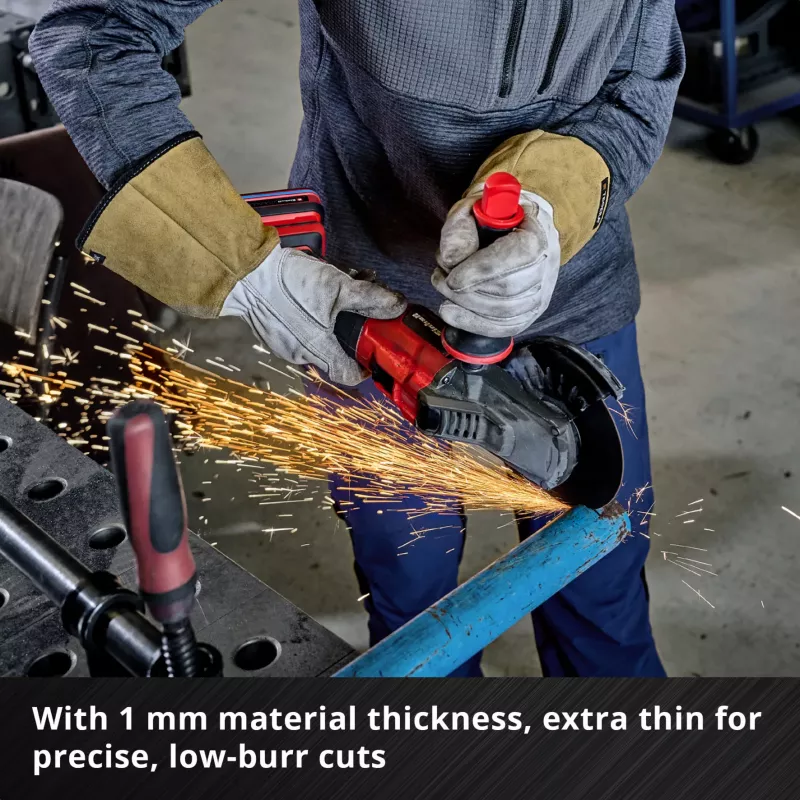 EINHELL-KWB Thin Cutting Disc, Ø 115 x 1.0 mm, 5 Pieces (for Angle Grinder)