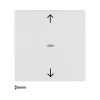 Berker 85241189 Jalousie Switch Rocker S.1/B.3/B.7 Polar White Glossy
